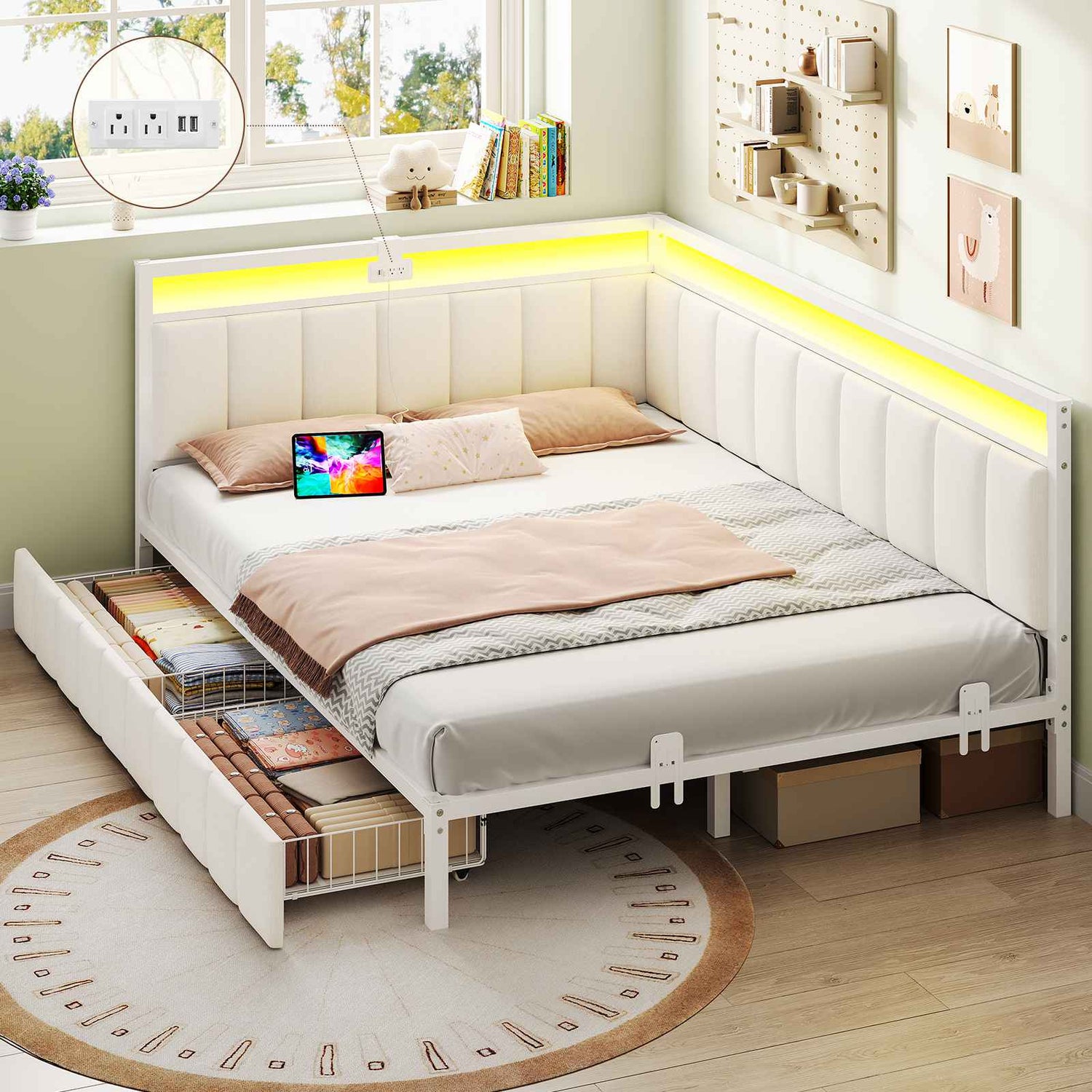Corner beds