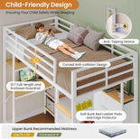 DICTAC | Twin Loft Bed with Desk, 6 Storage Drawers, Coat Rack, LED Lights & Charging Station, Metal Loft Bed with Shelves & Pegboard (Black)