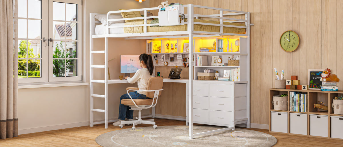 MULTIFUNCTIONAL LOFT BED & BUNK BED
FOR SMALL SPACES